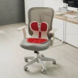 【完美主義】韓國製透氣美型電腦椅+矯正護腰坐墊(辦公椅/書桌椅/美姿坐墊)