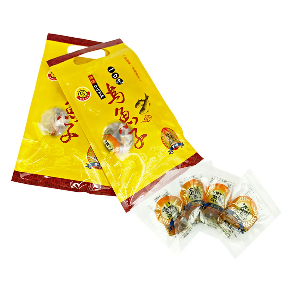 【揚信】60g*4袋 一口吃 第一名揚信頂級金鑽烏魚子 燒烤即食包(年菜 年節 過年 伴手禮 禮盒 春節禮盒首選)