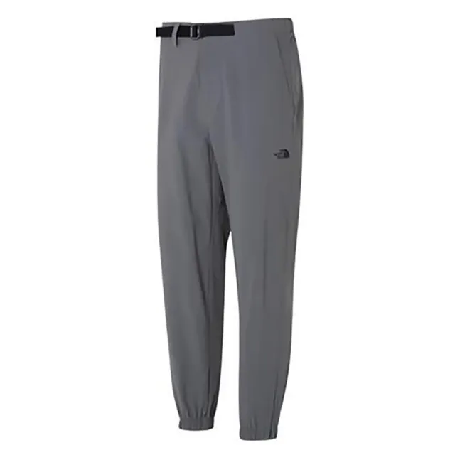 【The North Face】TNF 長褲 吸濕排汗 涼感 M TREKKER JOGGER - AP 男 灰(NF0A5JWZ0UZ)