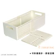 【ONE HOUSE】3L白櫻伸縮折疊收納盒-小款(2入)