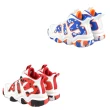【TOPU ONE】20.5-23.5cm兒童鞋 迷彩字母旋轉扣減壓休閒運動鞋(白紅&白藍色)