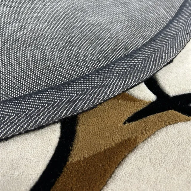 【山德力】可愛羊毛地毯 姆姆 95x160cm(橘色系 貓咪 可愛動物)