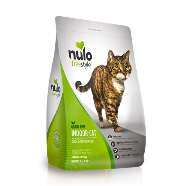 【NULO 紐樂芙】無穀高肉量貓糧 5lbs/2.27kg(貓飼料、貓乾糧)