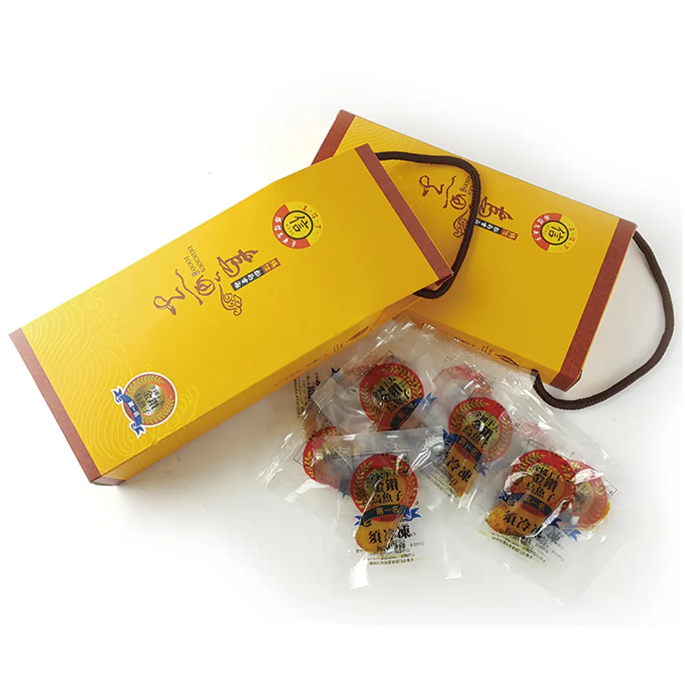 【揚信】150g*2盒一口吃 第一名王信丁頂級金鑽烏魚子 燒烤即食包(高檔零嘴 春節宴客首選 送禮首選)