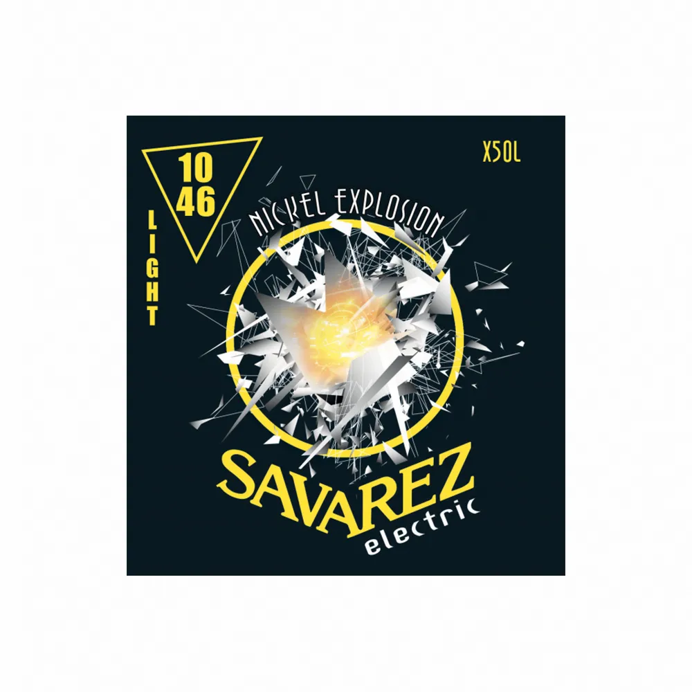 【SAVAREZ】X50L LIGHT 鍍鎳電吉他弦 10-46 *兩入組(原廠公司貨 商品有保障)