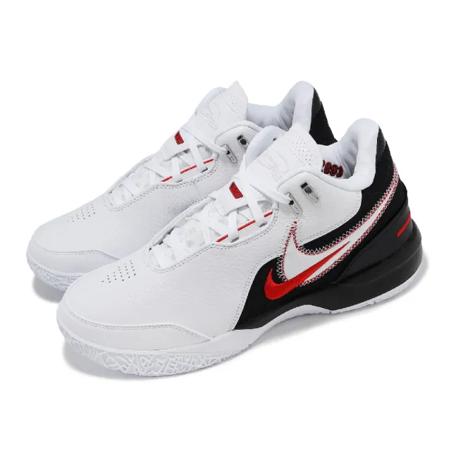 NIKE 耐吉】籃球鞋ZM LeBron NXXT GEN AMPD EP 白黑男鞋AZG LBJ(FJ1567