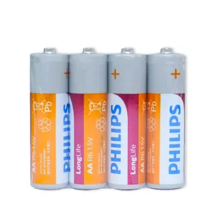 【小麥購物】Philips 飛利浦電池(碳鋅電池 3號/4入一組)