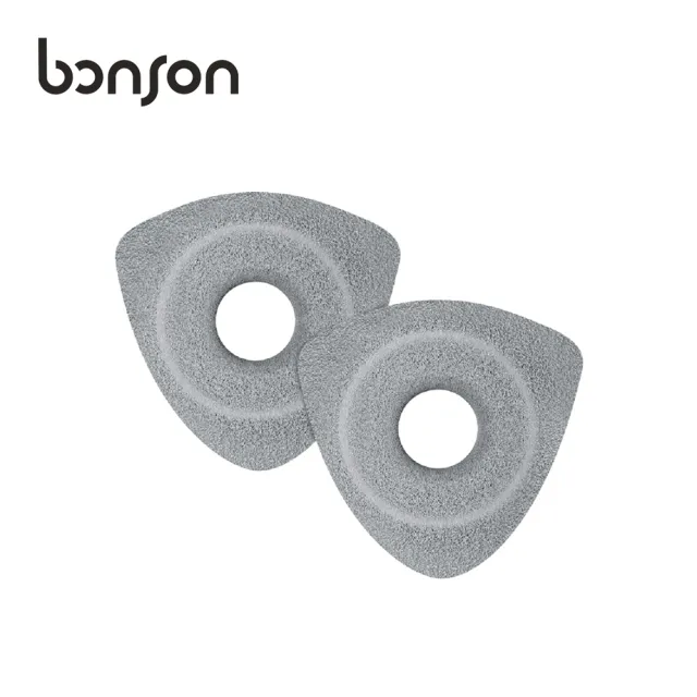 【bonson】奈米纖維拖把布三角形-兩入