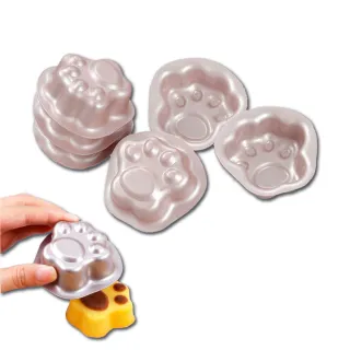 【美國Chefmade】動物肉球造型 麵包蛋糕不沾模-6入組(CM105)