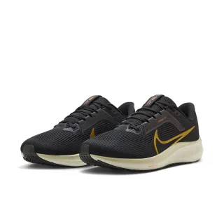 【NIKE 耐吉】慢跑鞋 男鞋 運動鞋 小飛馬 緩震 AIR ZOOM PEGASUS 40 黑金 HF0732-070