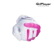 【GoPlayer】女高爾夫手套-白(女款雙手 小羊皮 萊卡布 高爾夫手套)