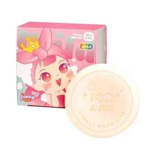 【韓國Pinky】Princess 兒童一體成形弱酸性二合一洗髮沐浴餅 / 盒