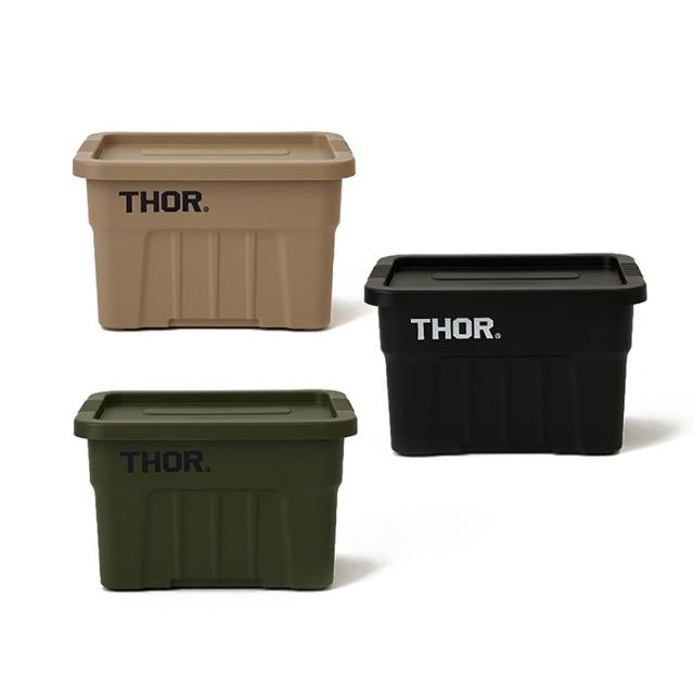 【THOR】THOR BOX 收納箱 22L(透黑/灰藍/黑色/軍綠/沙棕)