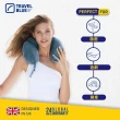 【Travelblue 藍旅】寧靜頸枕 記憶棉 全球保固24個月(頸枕 U型枕 飛機枕 鈕扣/魔鬼氈款隨機出)