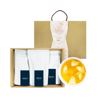 【順便幸福】花漾果香綠茶禮盒組3袋/盒-共3盒(茶包 水果 綠茶 可冷泡)