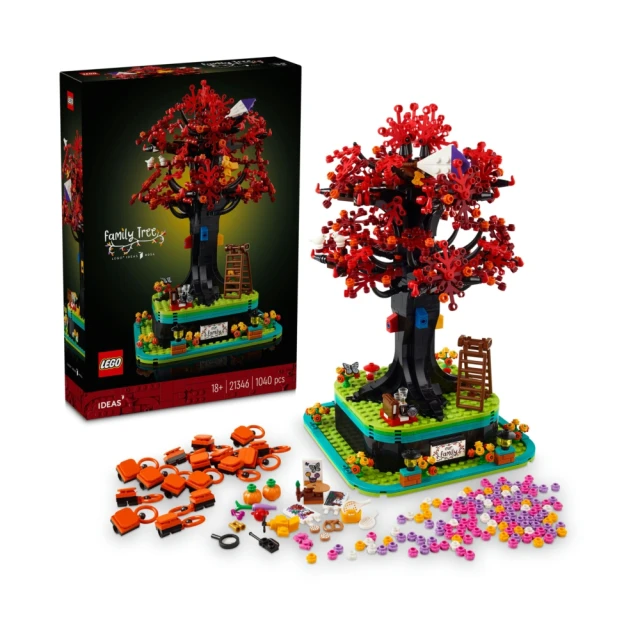 LEGO 樂高 Ideas 21346 家族樹(居家擺設 模