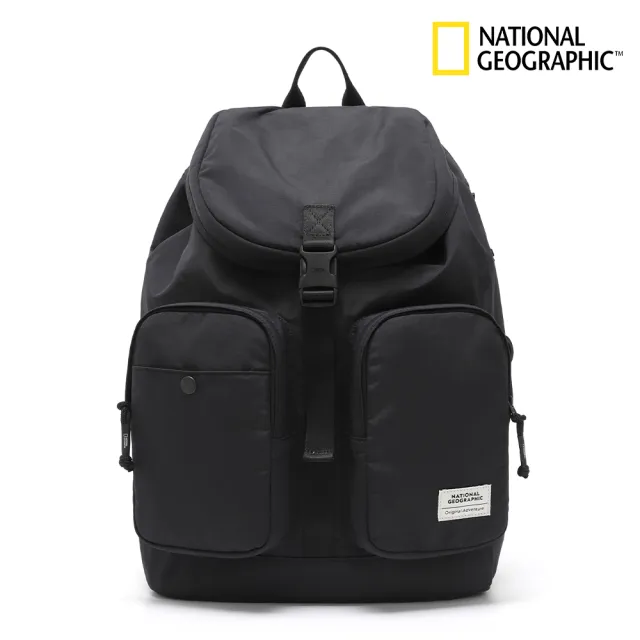 【National Geographic 國家地理】旅行背包 - 黑色/卡其色(後背包/筆電包/休閒旅行包 實用大容量)