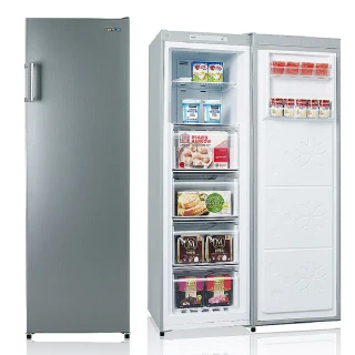 【聲寶】216公升自動除霜定頻直立式冷凍櫃(SRF-220F)