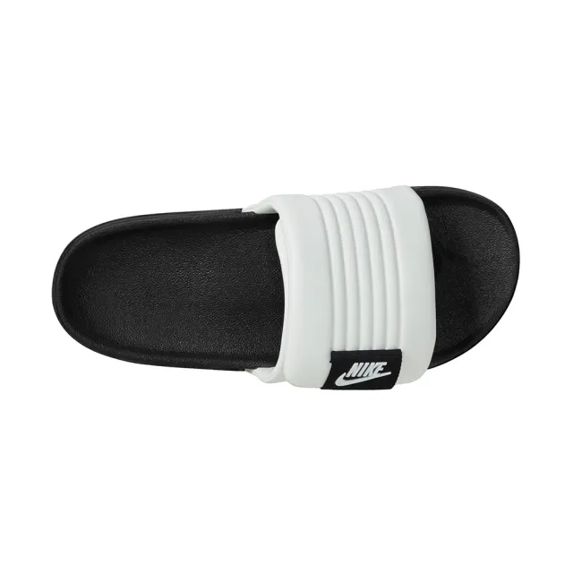 【NIKE 耐吉】拖鞋 男鞋 運動 OFFCOURT ADJUST SLIDE 白黑 DQ9624-100