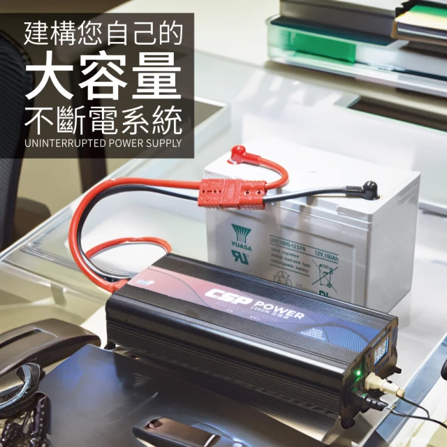 CSP 1200W電源轉換器+UXC100S 家用儲能 儲能行動電源(儲能機Energy storage ES-1200台灣制造)