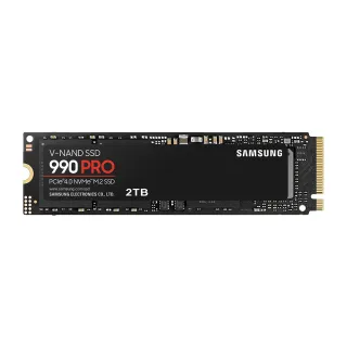 【SAMSUNG 三星】990 PRO 2TB NVMe M.2 2280 PCIe 固態硬碟(MZ-V9P2T0BW)