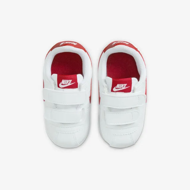 【NIKE 耐吉】運動鞋 童鞋 小童 兒童 CORTEZ BASIC SL TDV 白紅 904769-101