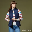 【NAUTICA】女裝 經典禦寒背心(藍)