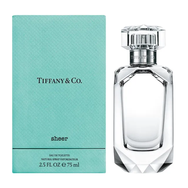 Tiffany&Co. 蒂芙尼】Sheer 同名晶淬女性淡香水75ml(專櫃公司貨