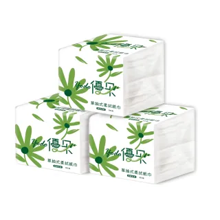 【Yodo優朵】單抽式柔拭紙巾300抽x30包/箱
