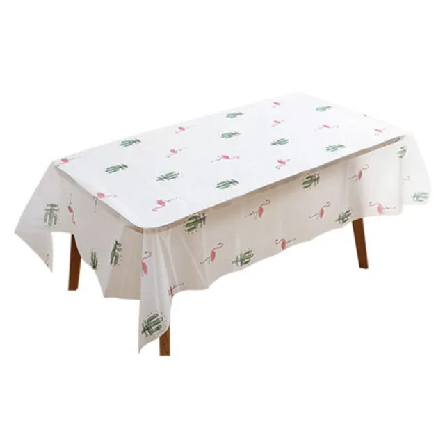 【LEBON】北歐風餐桌巾-大款180cm(桌布 桌墊 桌巾 防油汙 防水 PEVA)