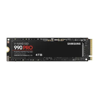【SAMSUNG 三星】990 PRO 4TB NVMe M.2 2280 PCIe 固態硬碟(MZ-V9P4T0BW)