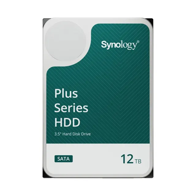 【Synology 群暉科技】PLUS系列 12TB 3.5吋 7200轉 512MB NAS 內接硬碟(HAT3310-12TB)