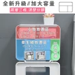【FL 生活+】第二代防水衛生紙收納盒-無痕壁掛雙層雙槽(四色可選/A_028)