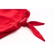 【FILA官方直營】#幻遊世界 女款 純棉前綁背心 短袖T恤-紅(5TEY-1425-RD)