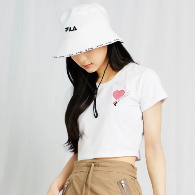 FILA官方直營 #幻遊世界 女款 長袖連帽T恤 運動上衣-