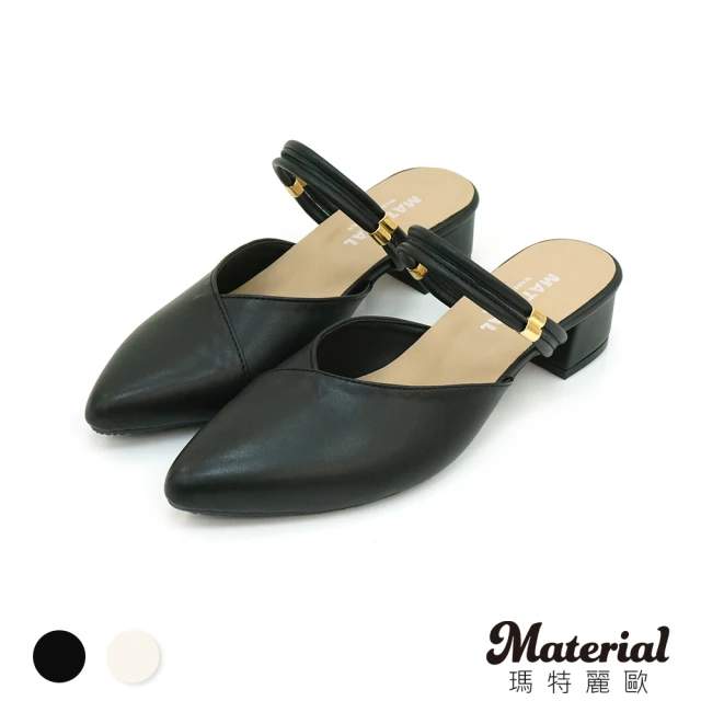 MATERIAL 瑪特麗歐 全尺碼23-27 女鞋 懶人鞋 