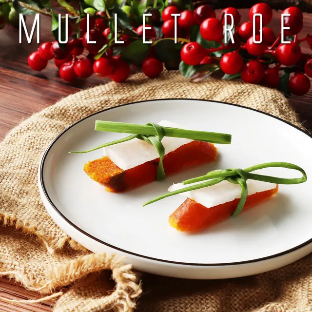 【築地一番鮮】嚴選口湖頭等獎野生烏魚子6兩x1片(附禮盒1個)