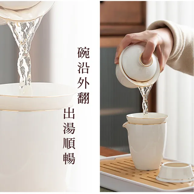 【激安大特価!】 Life shop】羊脂白玉瓷旅行茶具套組/附收納盒(茶具旅行泡茶泡茶 コーヒー・ティー用品