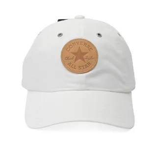 【CONVERSE】PREMIUM BASEBALL CAP 棒球帽 休閒帽 男帽 女帽 白色(10025960-A04)
