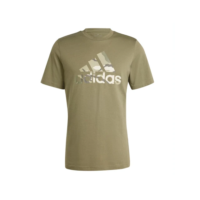 adidas 愛迪達 M Camo G T 1 男 短袖 上衣 T恤 運動 休閒 迷彩 棉質 舒適 橄欖綠(IR5830)