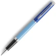 【WATERMAN】威迪文 雋雅系列 真彩 藍色銀夾 鋼珠筆