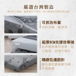【ISHUR 伊舒爾】開學床墊四件組 台灣製造 天絲石墨烯折疊床墊 厚度8cm 雙人5尺(床+枕x2+被 可摺疊)