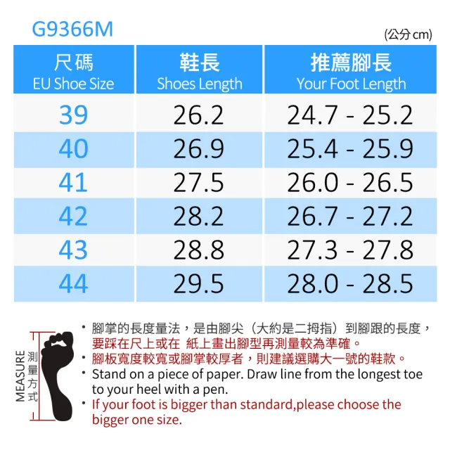 【G.P】男款輕羽量漂浮夾腳拖鞋G9366M-橄欖綠(SIZE:39-44 共三色)