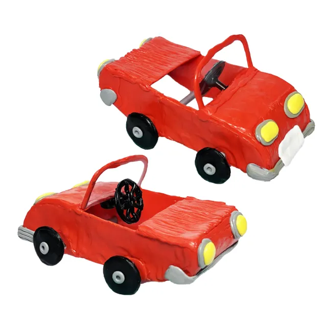 【T&U 泰允創意】3D列印筆材料包–敞篷車Convertible Car(DIY 手作 兒童玩具 3D 顏料隨機)