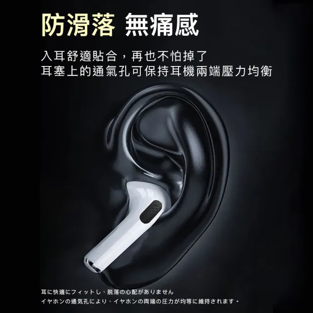 【Parkour X 跑酷】日式高質感Airpods pro2洩壓式降噪藍芽耳機耳塞帽(Airpods pro/Airpods pro2通用)