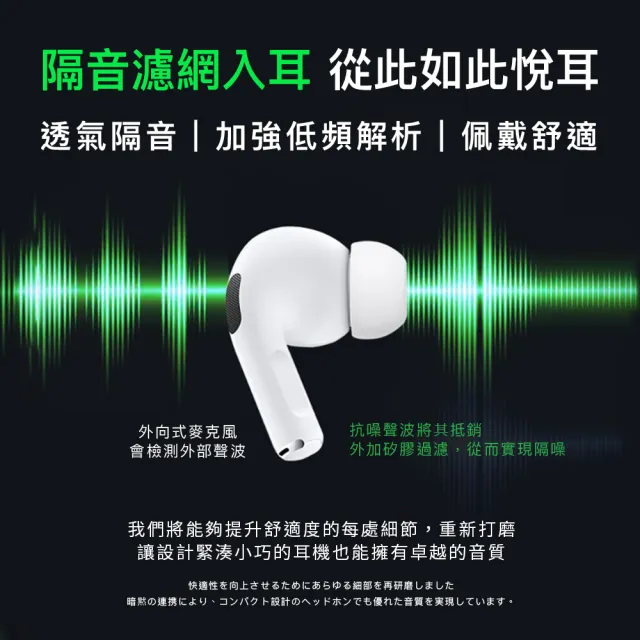 【Parkour X 跑酷】日式高質感Airpods pro2洩壓式降噪藍芽耳機耳塞帽(Airpods pro/Airpods pro2通用)