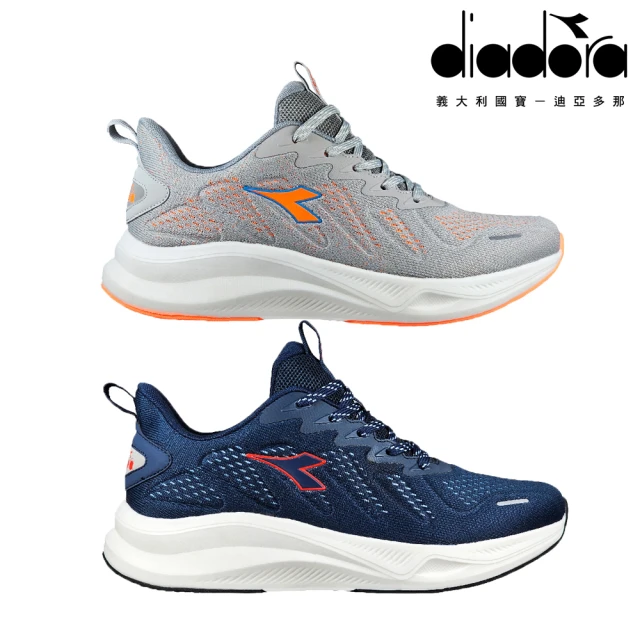 【DIADORA】男鞋 男段輕量慢跑鞋 跑步鞋softfly(DA71395/DA71396)