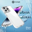 【VOYAGE】iPhone 15 Pro Max 6.7 超軍規防摔保護殼-Pure Clear 純淨(環保塑料 兩年抗黃保證)