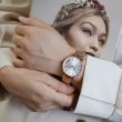 【COACH】經典小馬車LOGO 玫瑰金款 不鏽鋼錶帶 女錶 手錶(14503576)