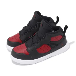 【NIKE 耐吉】童鞋 Jordan Access TD 小童 黑 紅 休閒鞋 學步鞋(AV7944-006)